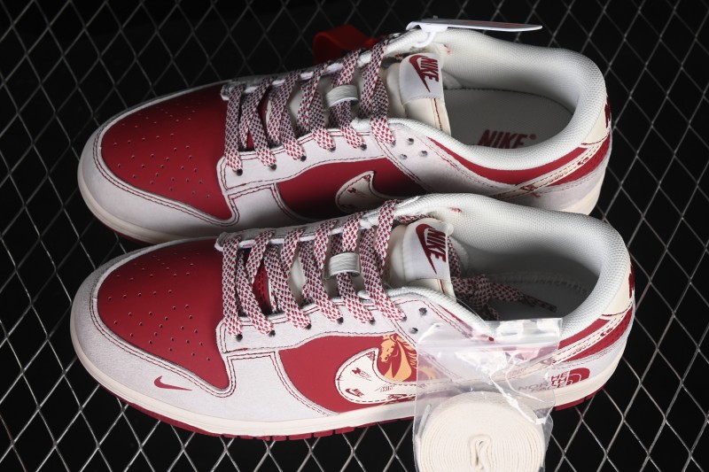 Nike SB Dunk Low Year of the Horse Premium Custom Low-Top Skateboarding Shoes - JP2026-108