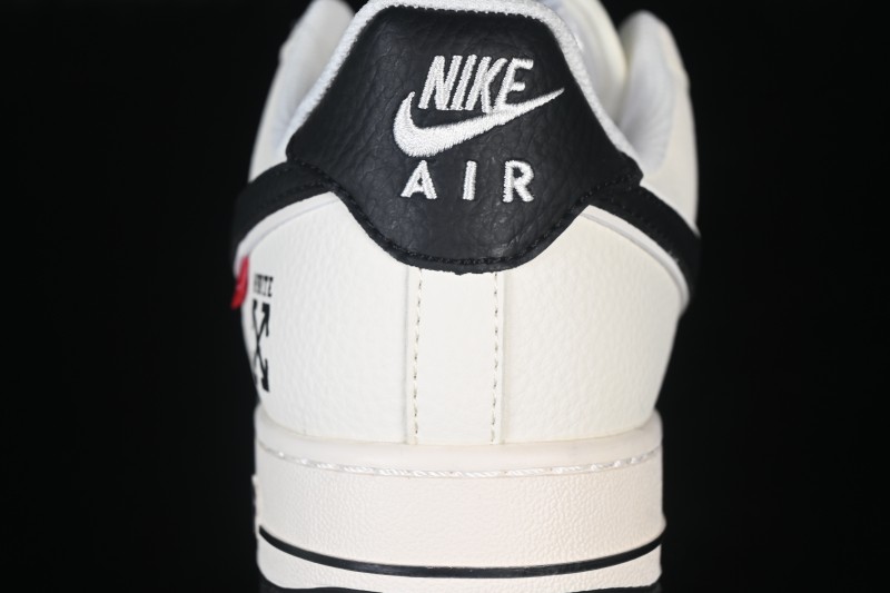 Nike Air Force 1 '07 Low Collaborative Edition Black Swoosh Casual Skateboarding Shoes - SM6668-117