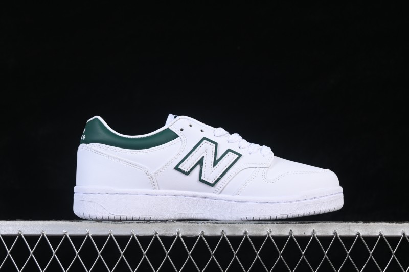 New Balance 480 Skateboarding Lifestyle Shoes with Durable Suede and Cushioned Insole - BB480LGT