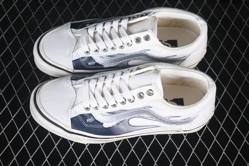 Vans Old Skool Flame Series Low-Top Casual Skateboarding Shoes - VN000D9RCCZ1