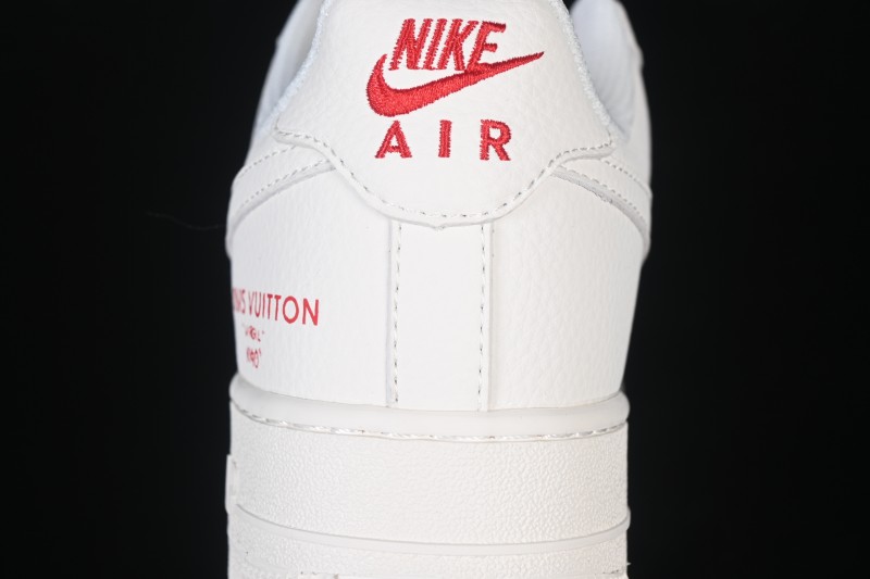 Nike Air Force 1 '07 Low Basketball Shoes with Premium Leather Upper - MM3399-801