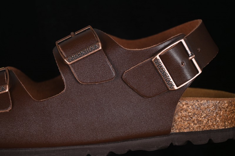 Birkenstock Sheepskin-Lined Suede Sandals with Soft Cork Footbed - 30471
