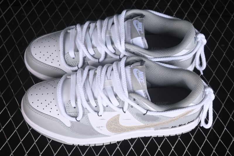 Nike SB Dunk Low Tie-Dye Anniversary Custom Low-Top Skateboarding Shoes - HF5441-105