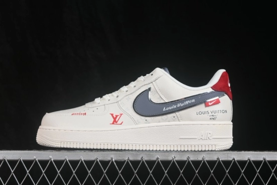 Nike Air Force 1 '07 Low Basketball Shoes with Full-Length Air Cushion - MM3399-830