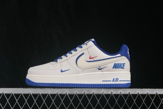Nike Air Force 1 '07 Low Casual Skateboarding Shoes with Full-Length Air Cushion - DF0188-154