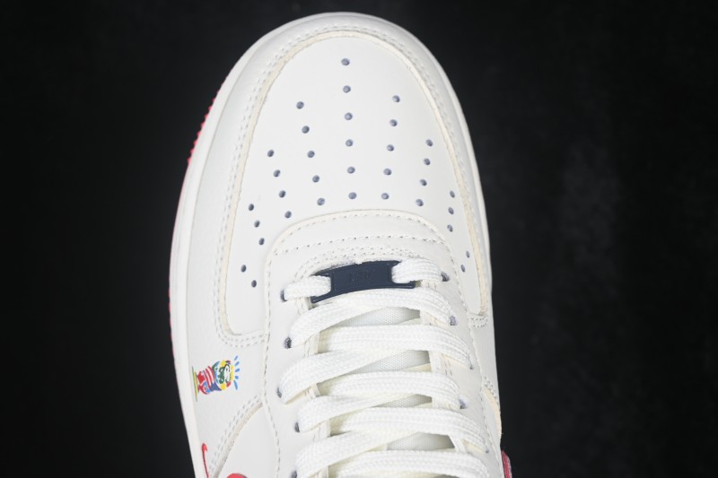 Nike Air Force 1 '07 Low World Cup Theme Air Force One Low-Top Casual Skate Shoes - DD1982-372