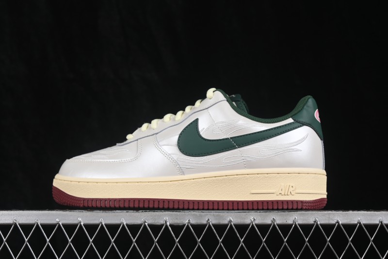 Nike Air Force 1 '07 Low Casual Skateboarding Shoes with Full-Length Air Cushion - IR5896-030