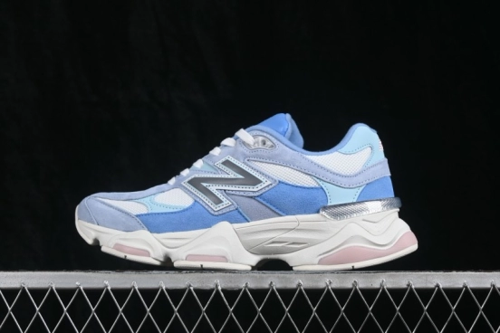 New Balance NB9060 Retro Running Sneakers with ABZORB Cushioning - U9060NAF