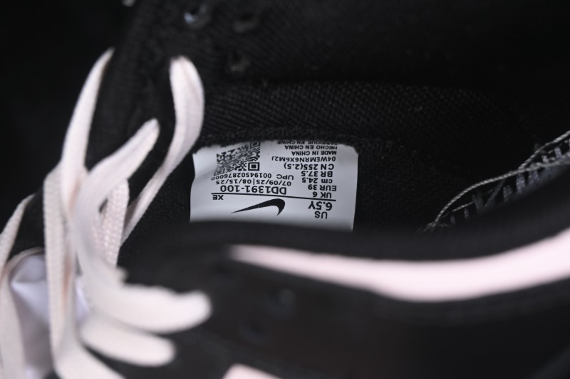 Nike SB Dunk Low Basketball Shoes with Black and Pink Colorway - DD1391-100