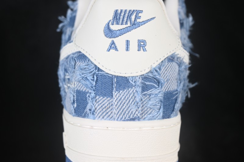 Nike Air Force 1'07 Low Collaboration Skateboarding Shoes with Full-Length Air Cushion - JL8888-002