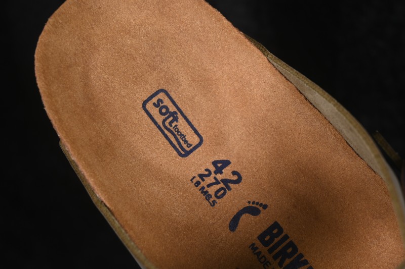 Birkenstock Arizona Soft Footbed Sandals with Shearling Lining and Cork-Latex Sole - 1010503