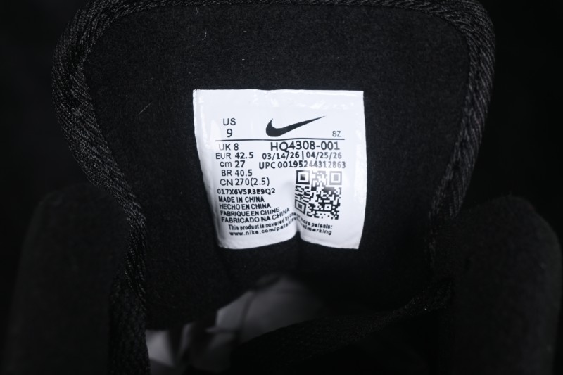 Nike Air Max 1 Retro Running Shoes with Half-Sole Air Cushion - HQ4308-001