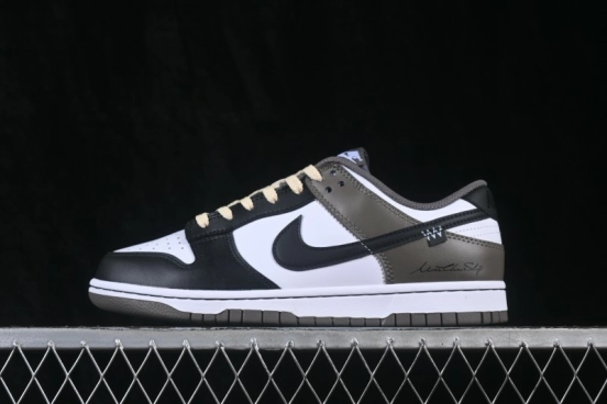 Nike SB Dunk Low Skateboarding Shoes with Premium Leather Upper - HF5441-111