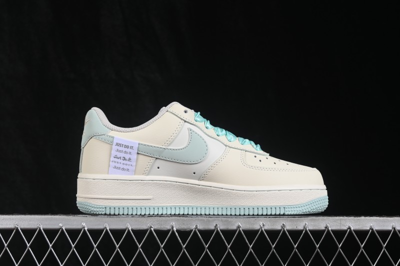 Nike Air Force 1 '07 Low Green Grape Leopard Pop Hand-Painted Graffiti Casual Sneakers - FB1839-112