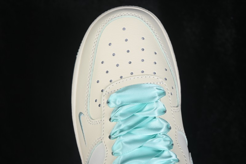 Nike Air Force 1 '07 Low Green Grape Leopard Pop Hand-Painted Graffiti Casual Sneakers - FB1839-112