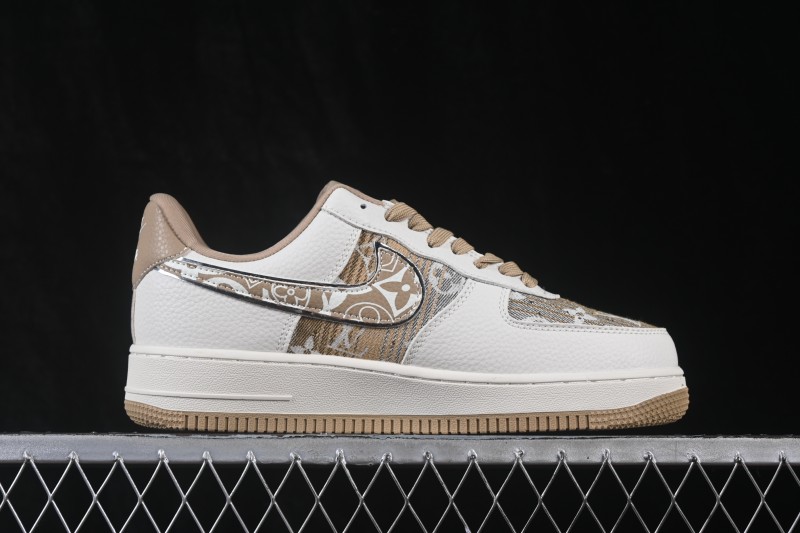 Nike Air Force 1 '07 Low Casual Sneakers with Full-Length Air Cushion - DW8806-031