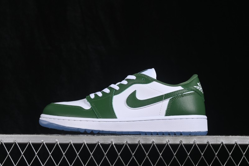Air Jordan 1 Low AJ1 Olive Green White Low-Top Retro Cultural Basketball Shoes - DD9315-300