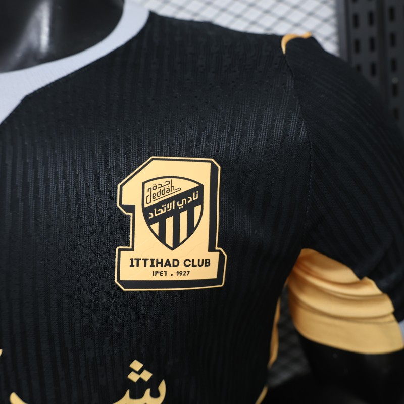 Player Version 26/27 Al-Ittihad Third Black Jersey