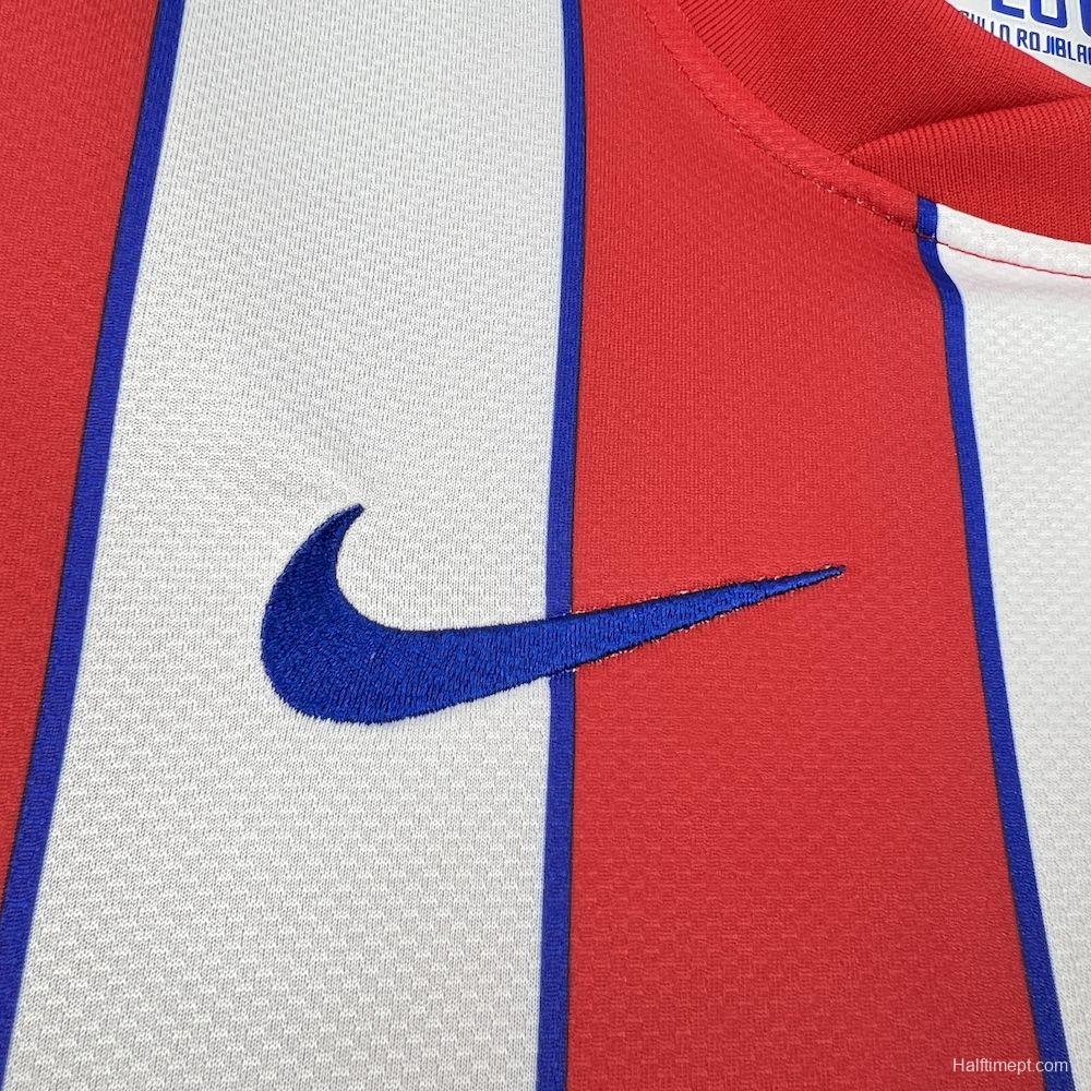 2011/12 Retro Atletico Madrid Home Jersey