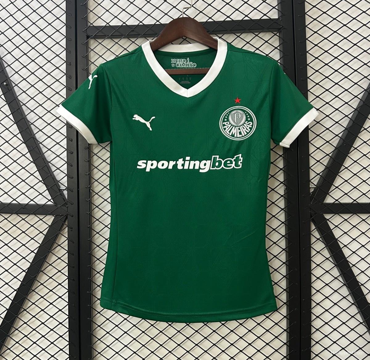 25/26 Women Palmeiras Home Jersey