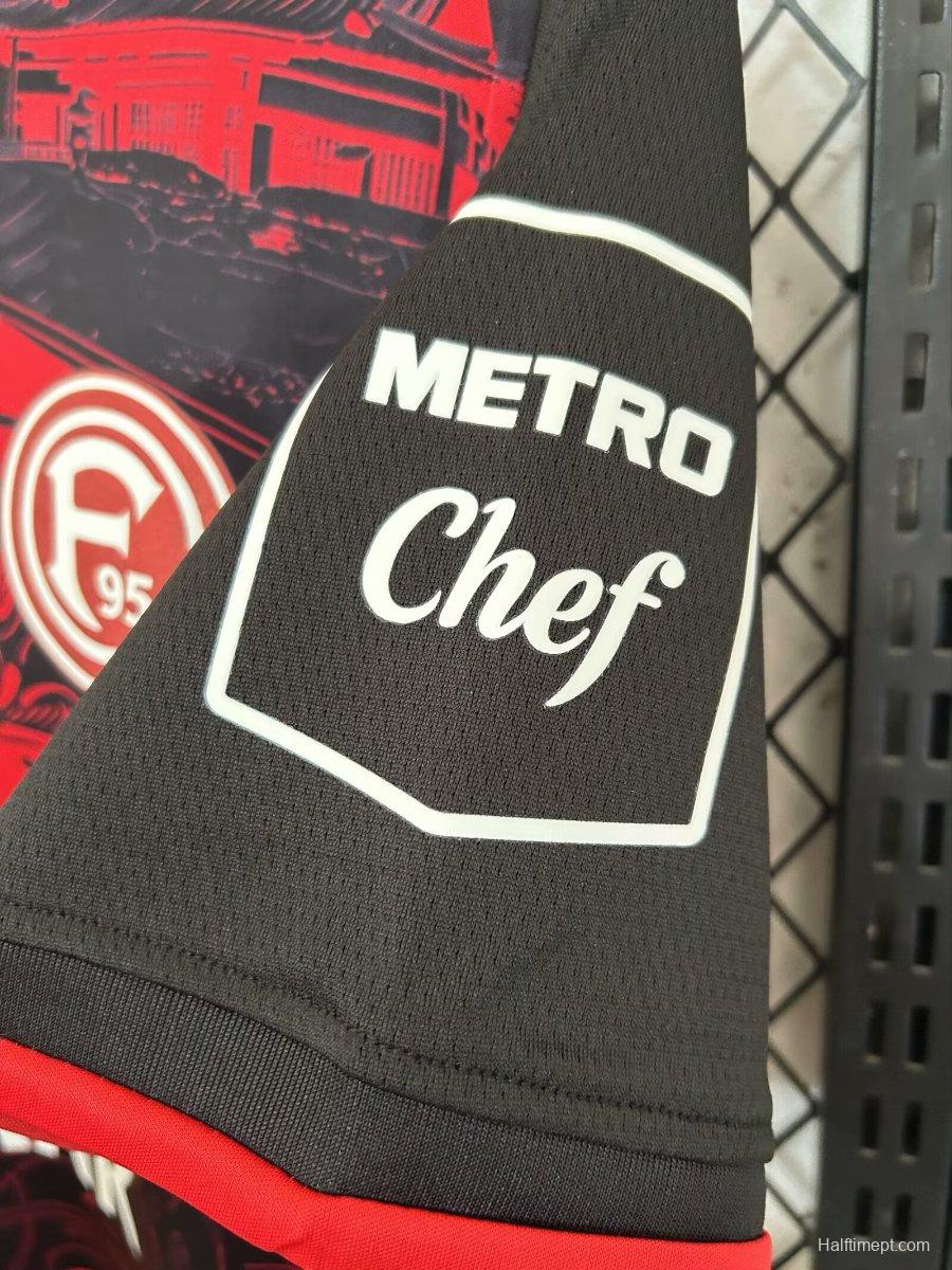 24/25 Fortuna Düsseldorf Daruma Black Jersey