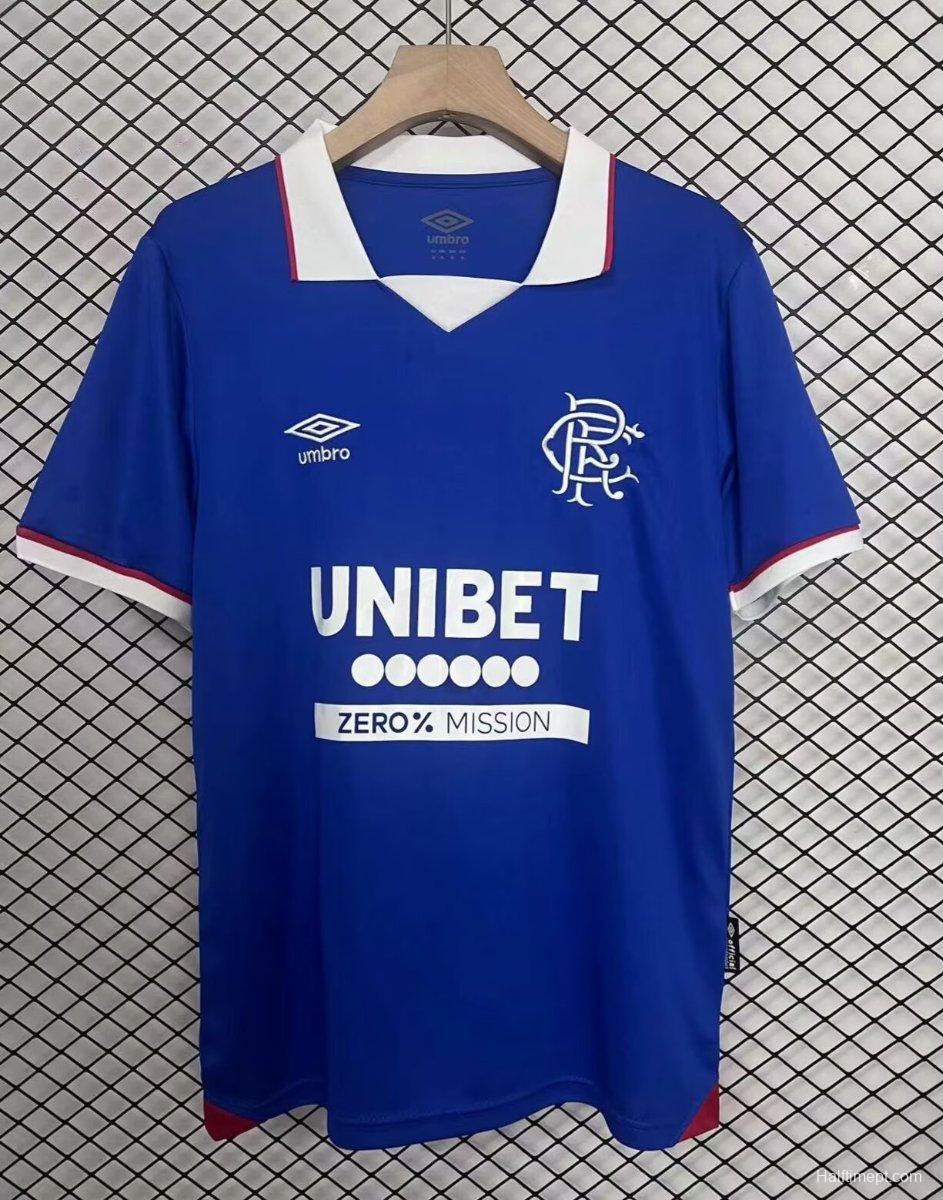 25/26 Glasgow Rangers Home Jersey