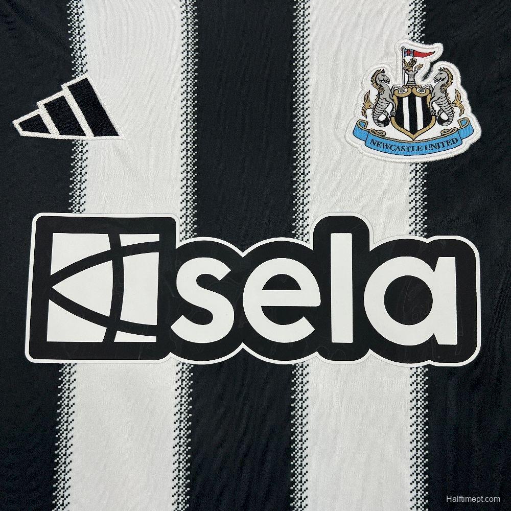 25/26 Newcastle United Home Long Sleeve Jersey