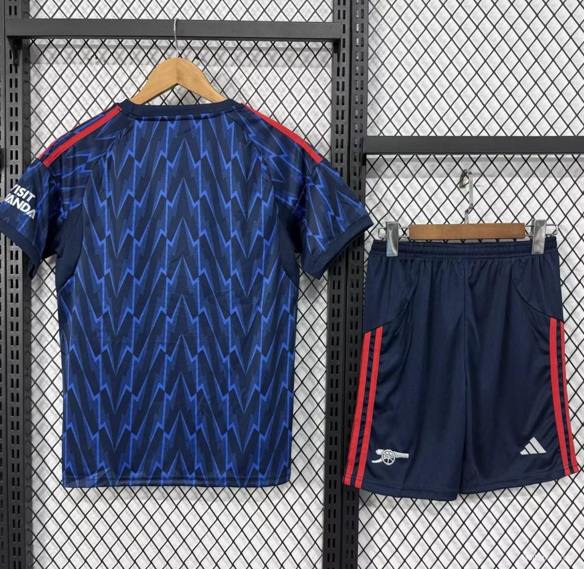 25/26 Kids Arsenal Away Blue Jersey