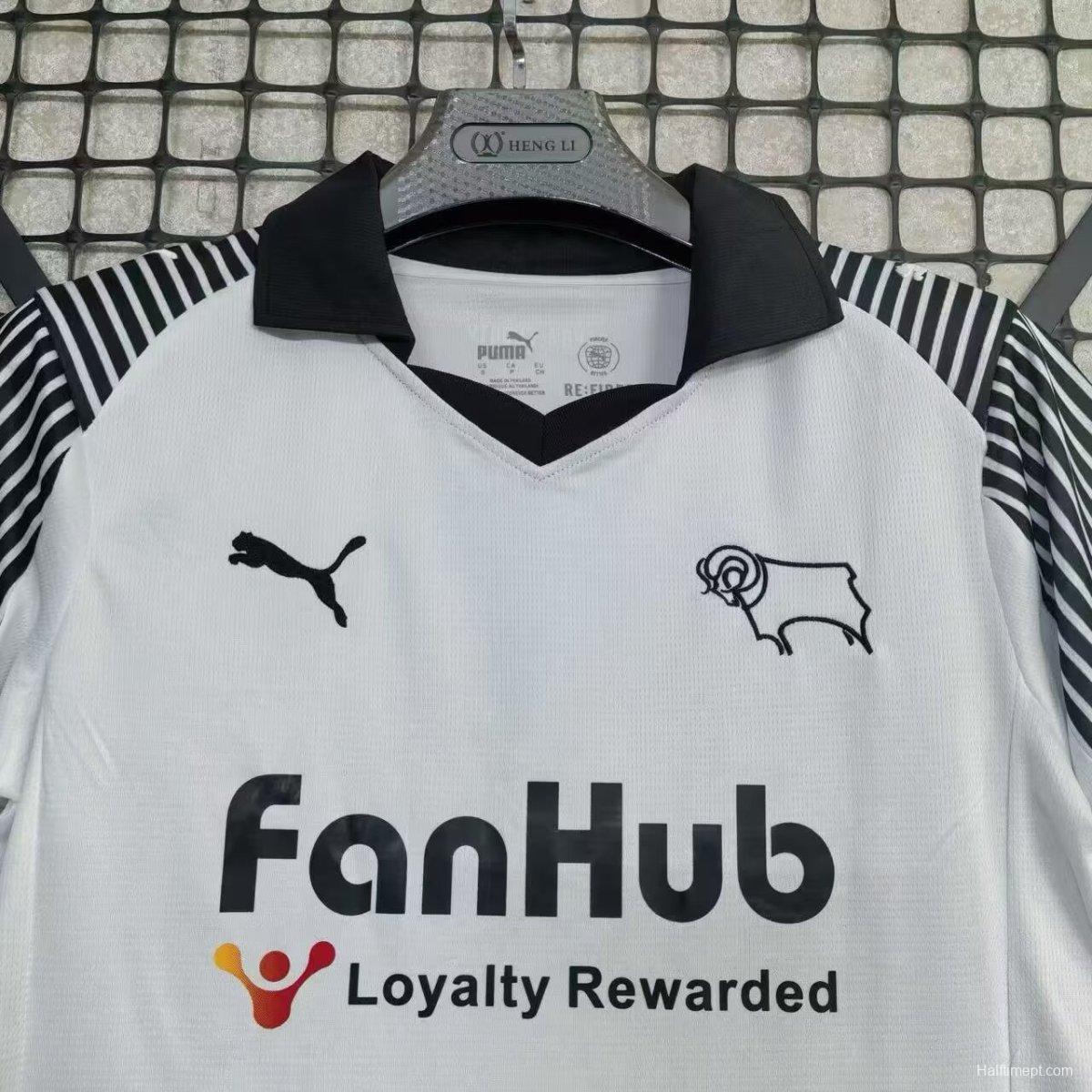 25/26 Derby County Home Jersey