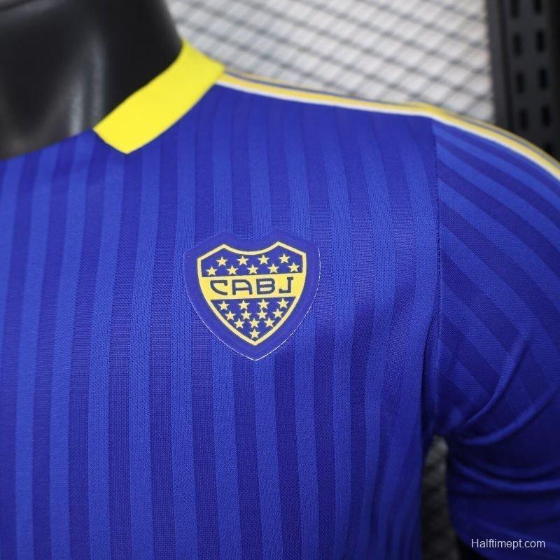 Player Version 25/26 Boca Juniors Adidas Original Terrace Icons Blue Jersey