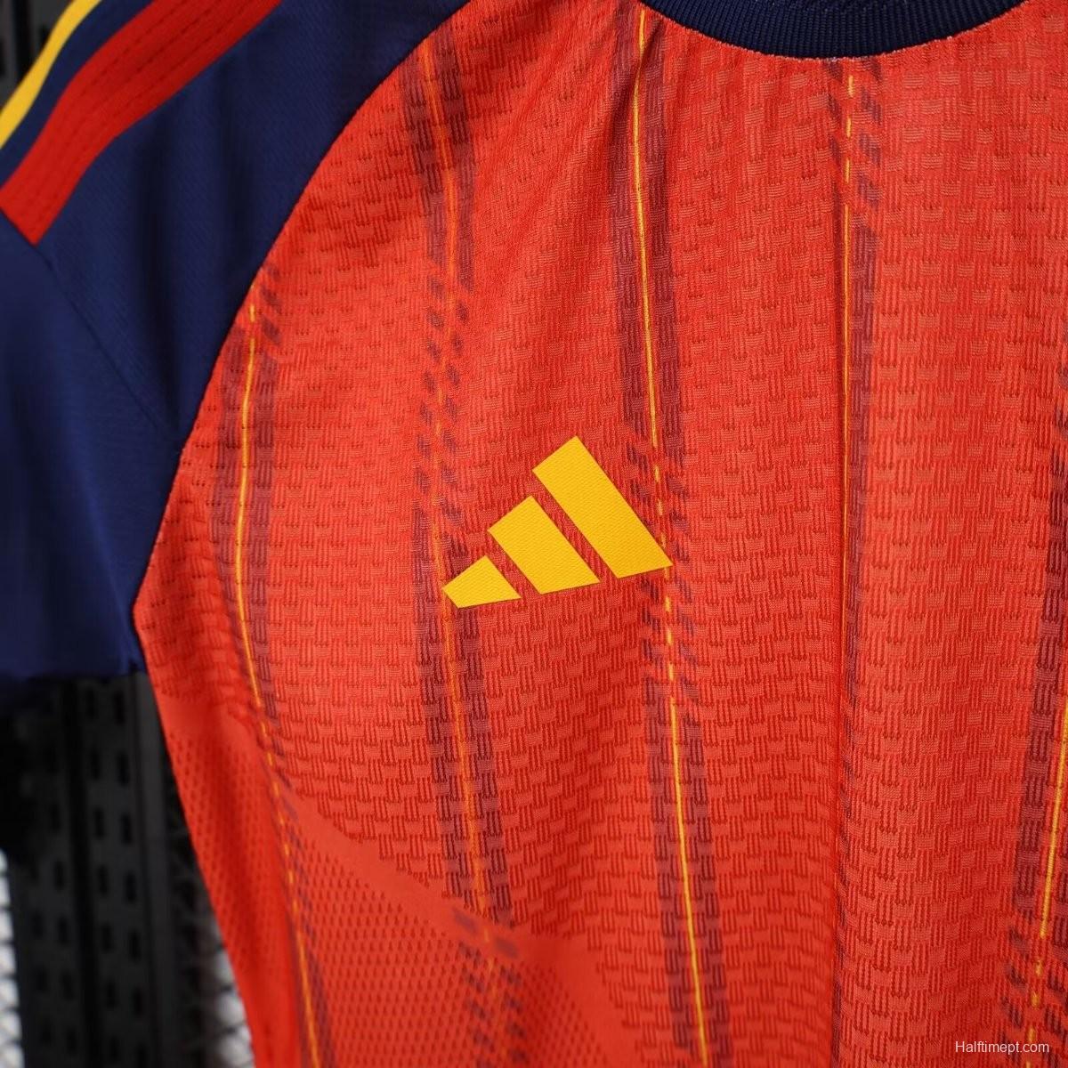 Player Version 2026 Spain Home Women Jersey