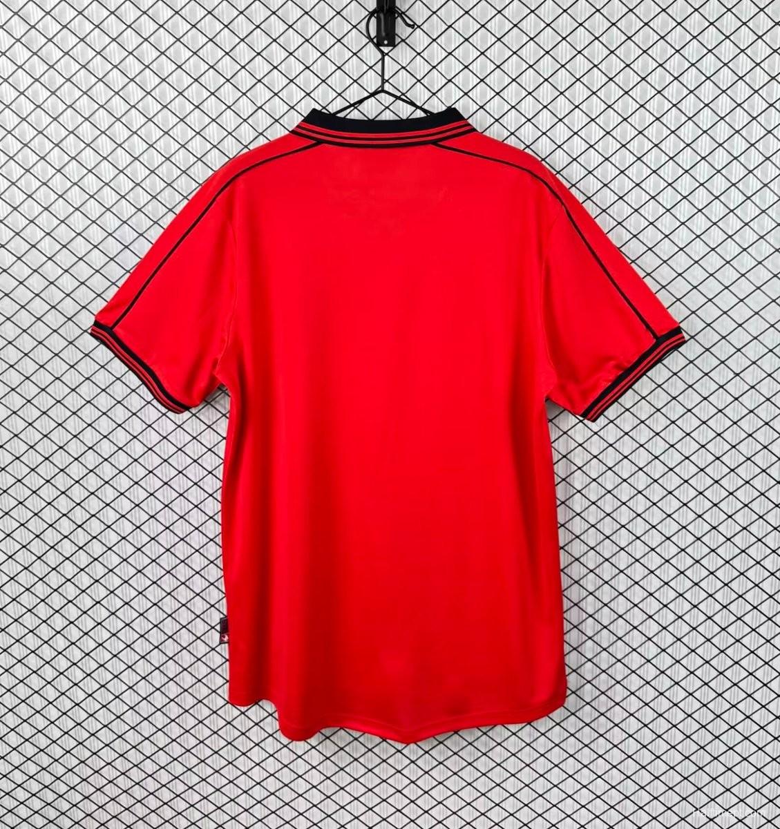 Retro 98/99 Osasuna Home Long Sleeve Jersey