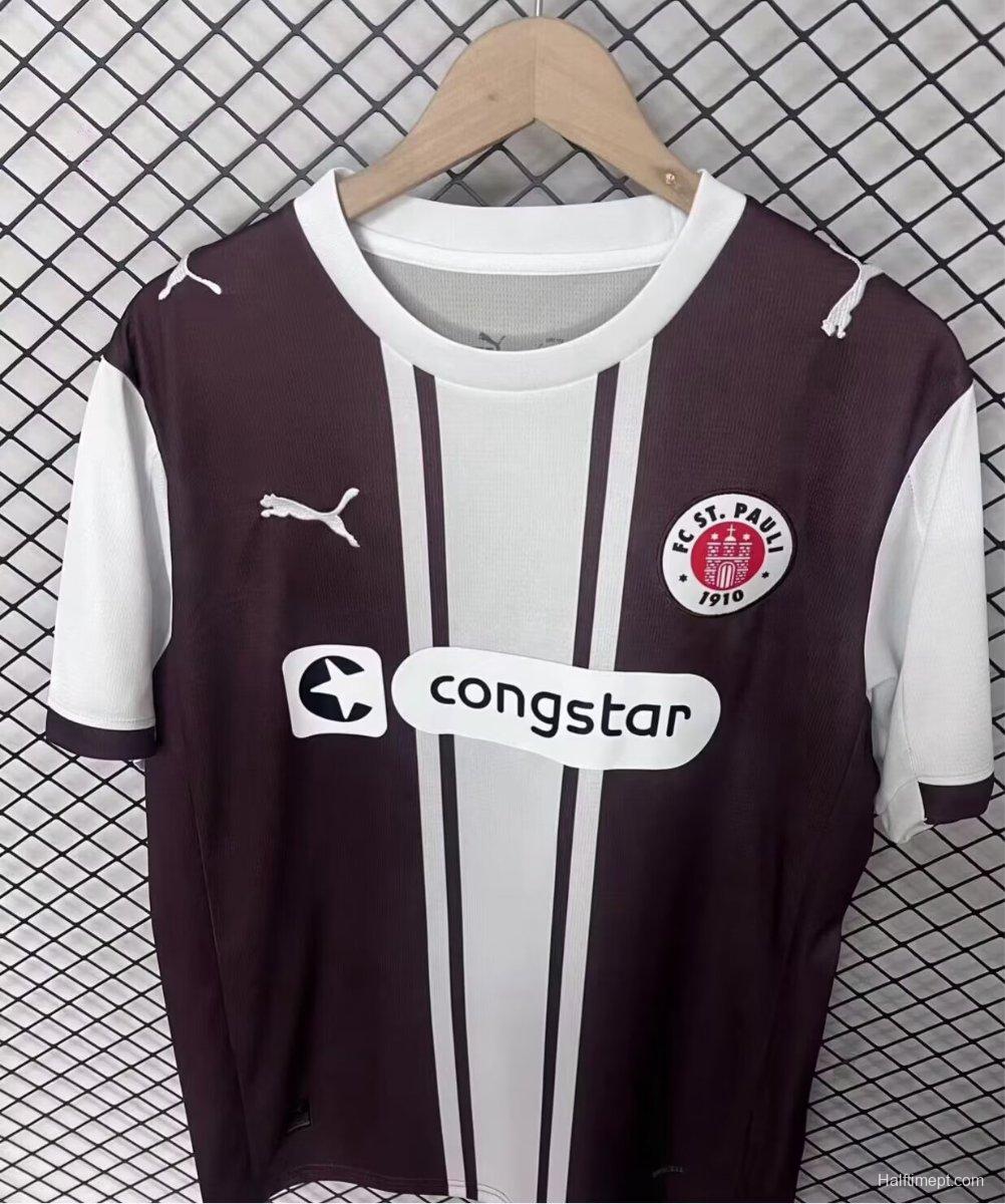 25/26 FC St. Pauli Brown 1970s Remake Special Jersey