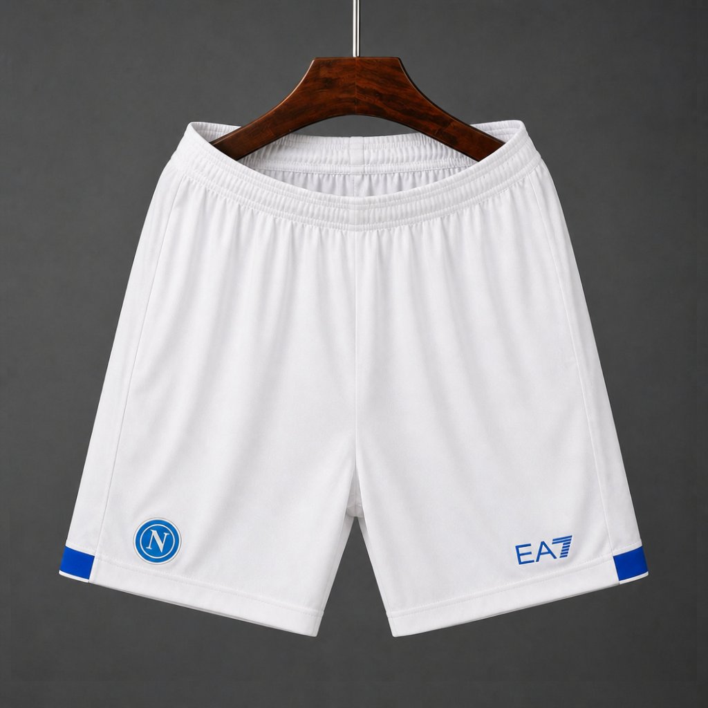 26/27 SSC Napoli Away White Shorts