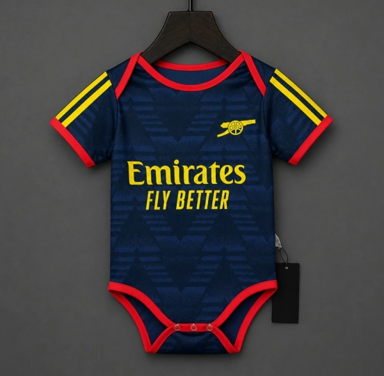 26/27 Arsenal Away Blue Baby Romper Jersey